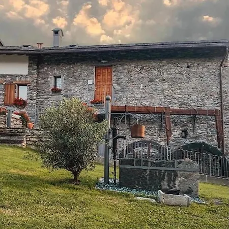 Il Fienile - Molino Maufet Mühle - View Terrace Colico